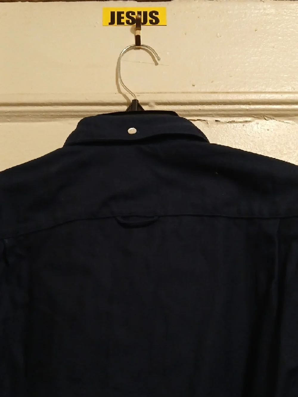 Steven Alan Men’s Dark Blue Button-Down Shirt - Picture 8 of 8